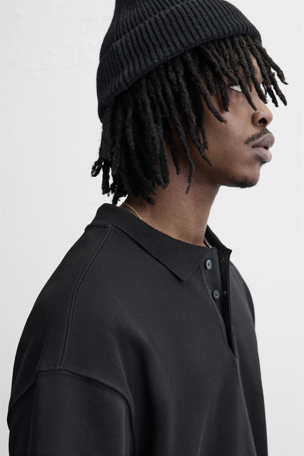 RELAXED FIT POLO SHIRT - Zara фото 21