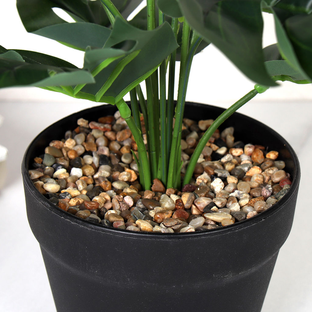 Цветочная композиция Монстера 42 см / ZH-008 /уп 48/ - Галеонтрейд фото 8