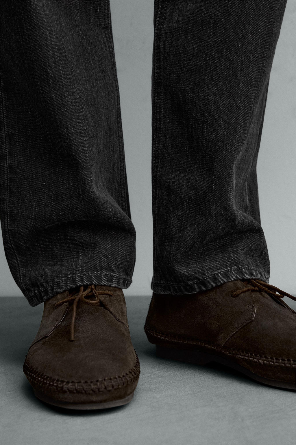 AARON LEVINE X ZARA LEATHER SHOES WITH VIBRAM® SOLE  фото 10