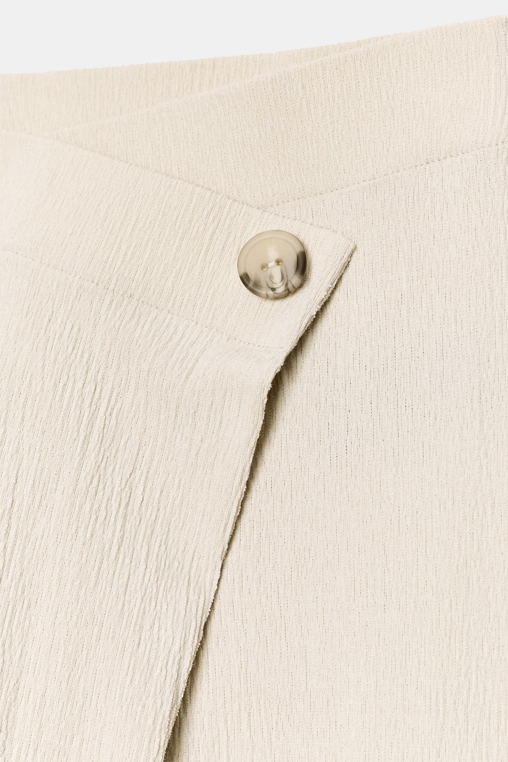 PANTAL?N CRUZADO TEXTURA / Beige - Zara фото 4