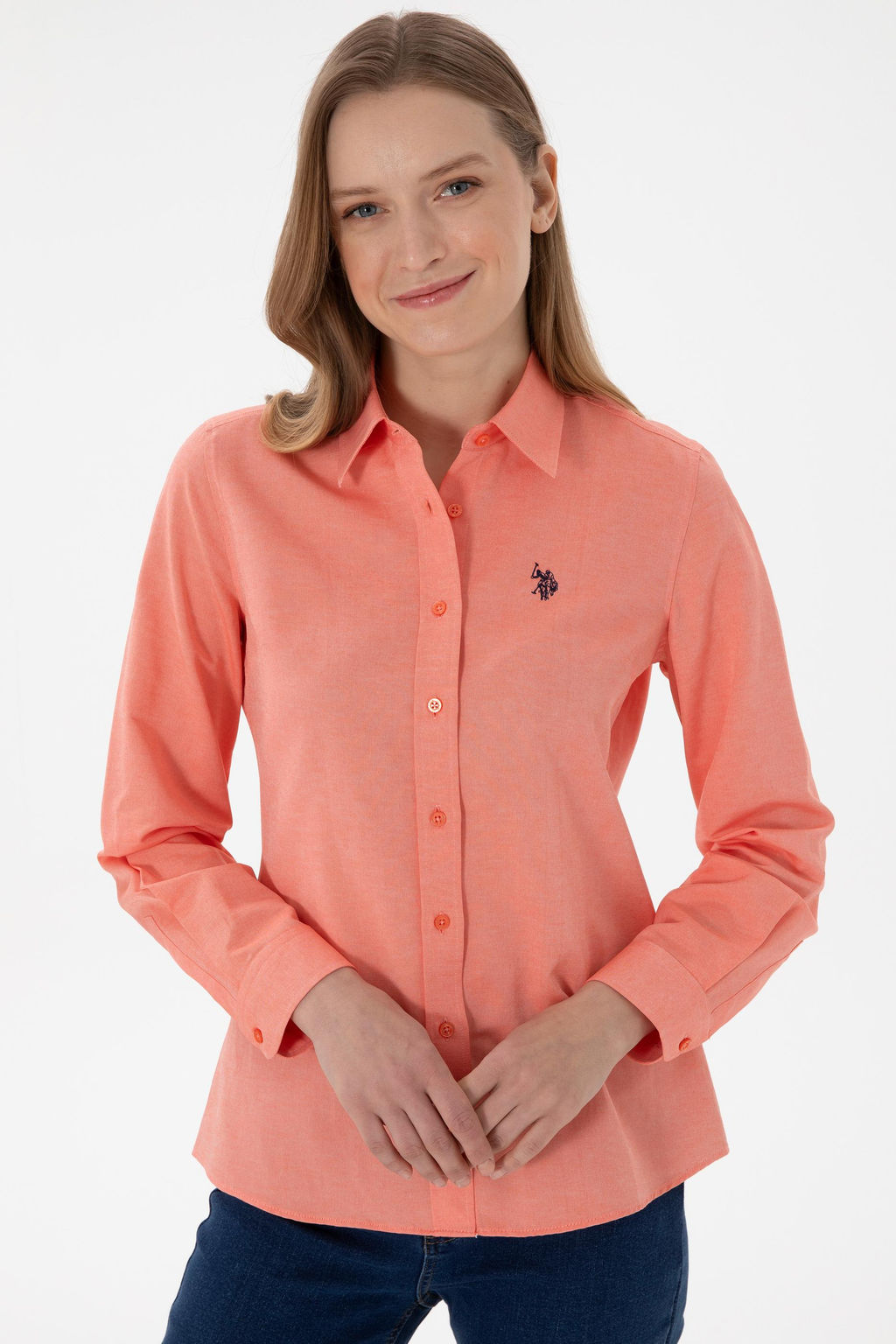 Kad_n Nar _i_e_i Uzun Kollu Basic G_mlek Sepette S_rpriz _ndirim - U.s. polo assn фото 4