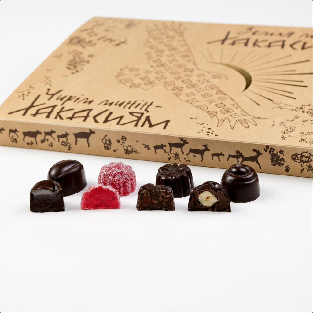 Шоколадные конфеты Ассорти Земля моя-Хакасия - Абаканские Сласти фото 3