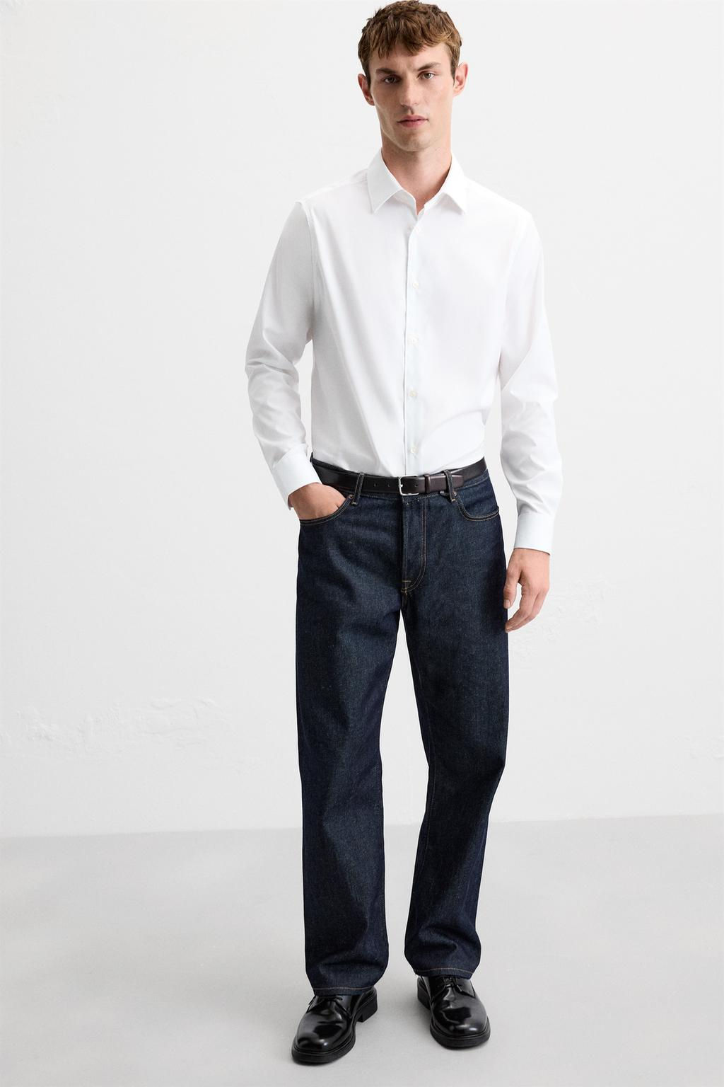 TEXTURED TWILL SHIRT - Zara фото 17