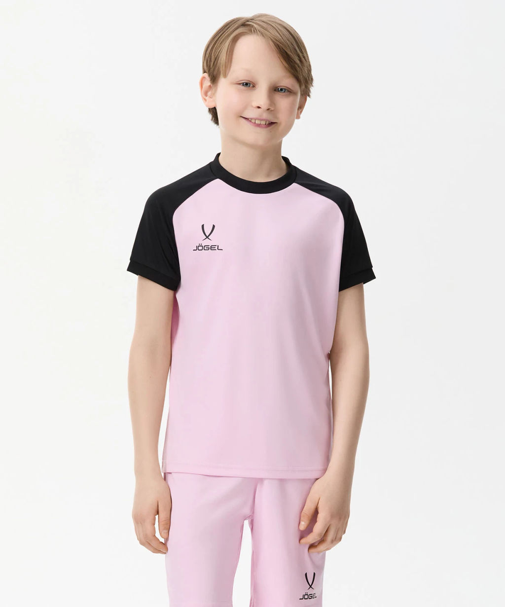 Футболка игровая JOGEL CAMP Reglan Jersey, розовый, детский  фото 5