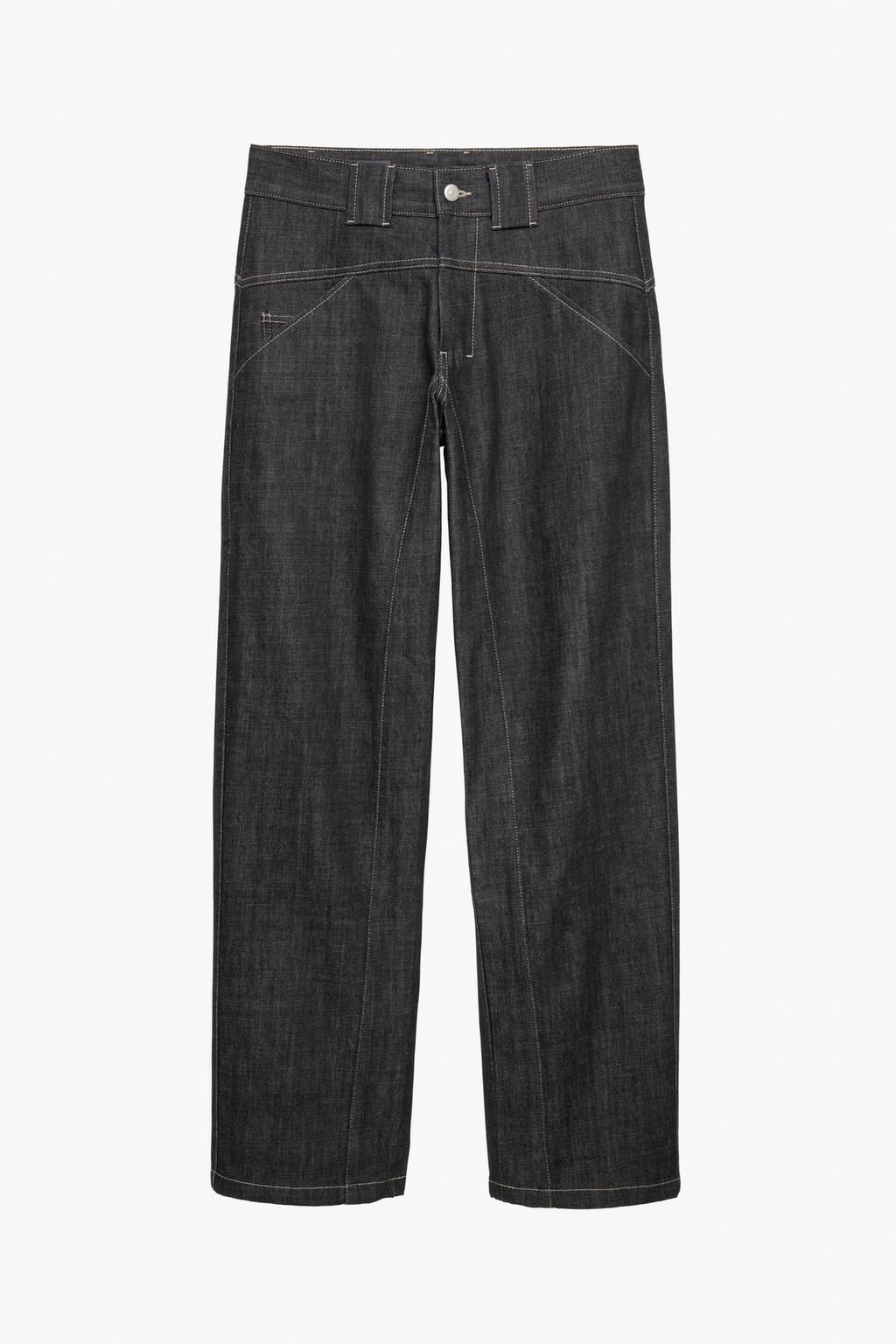 RELAXED-FIT STRAIGHT-LEG JEANS X STEFANO PILATI - Zara фото 2