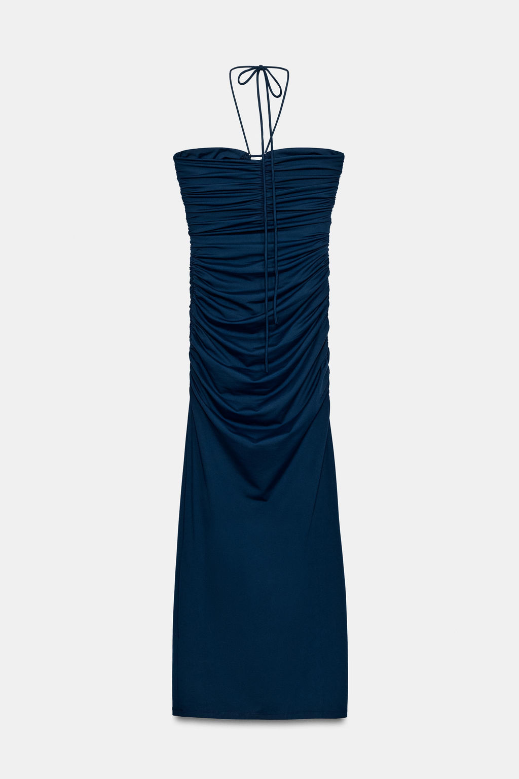 VESTIDO MIDI CUT OUT POLIAMIDA / Marino - Zara фото 7