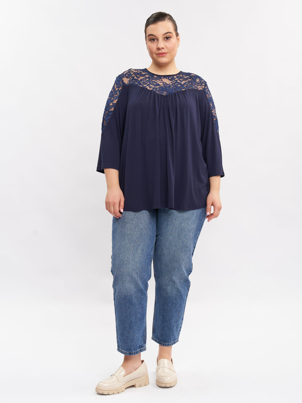 Блузка кружевная BL17239DBL05 - Артесса фото 2