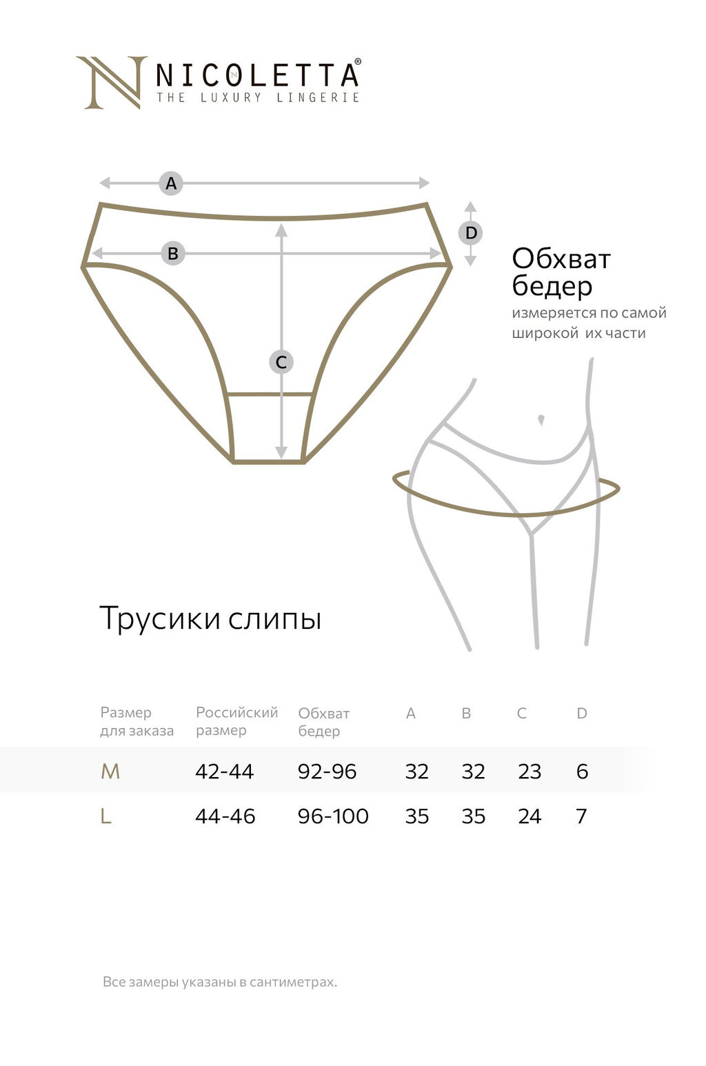 Женские трусы-слипы 7шт. Nicoletta  фото 3