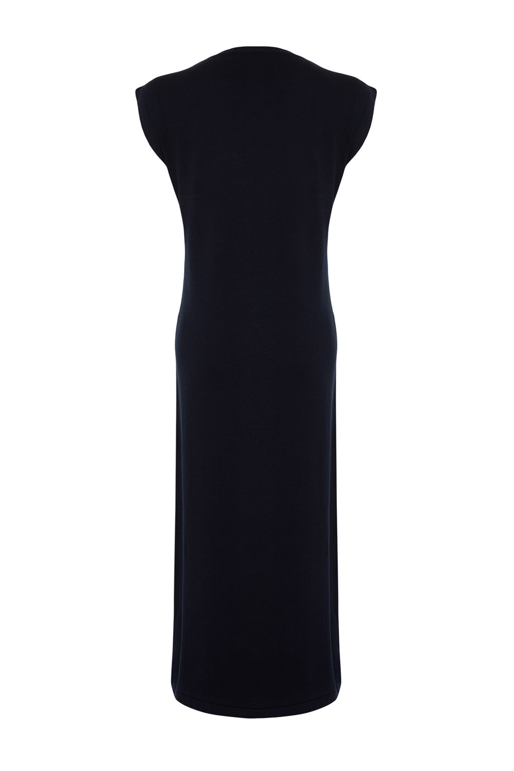 Lacivert Maxi Triko Premium Kalite Elbise TWOSS24EL00301