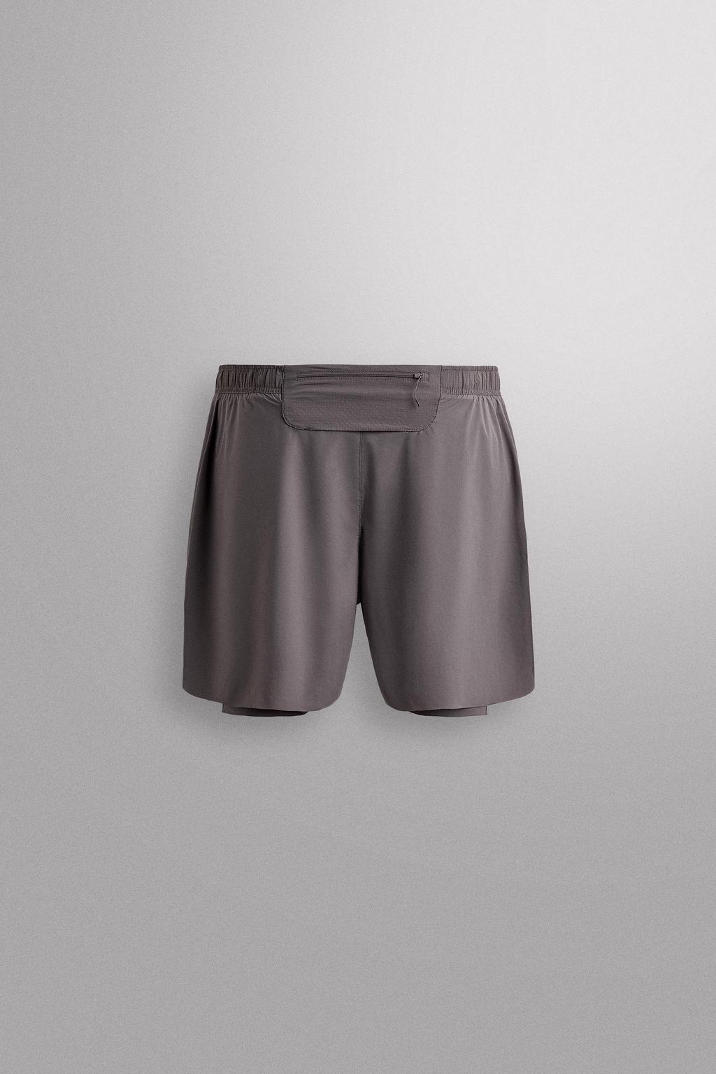 PANTALONES CORTOS RUNNING 2 EN 1 / Morado