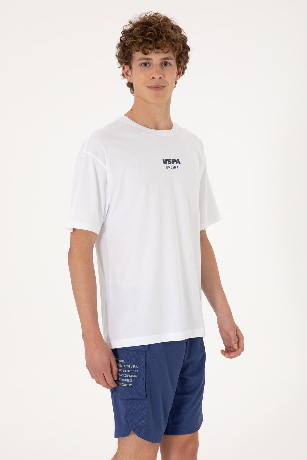 Erkek Comfort Fit Bisiklet Yaka Beyaz Ti__rt Sepette S_rpriz _ndirim - U.s. polo assn фото 3