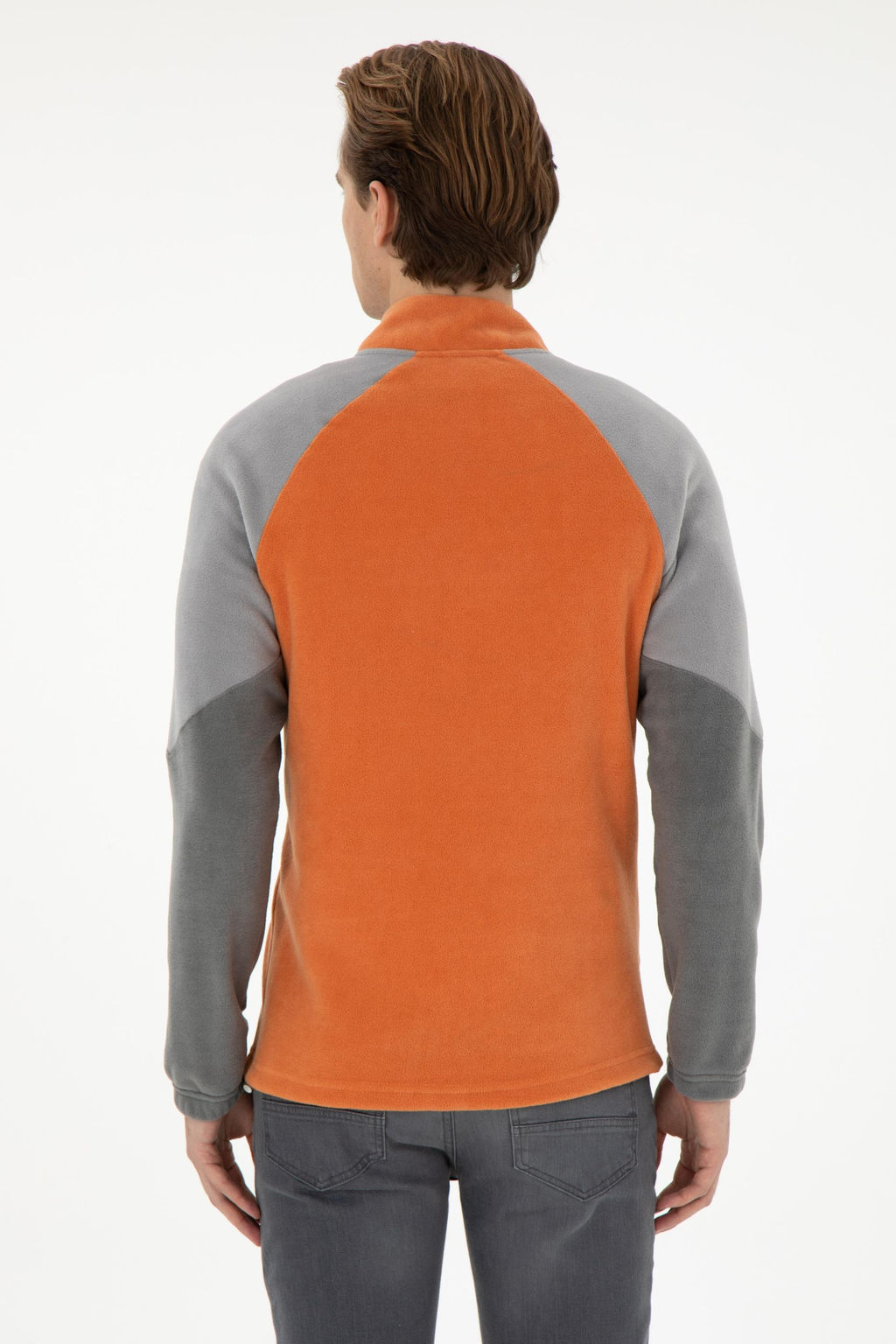 Мужской свитшот цвета корицы Неожиданная скидка в корзине - U.s. polo assn фото 5