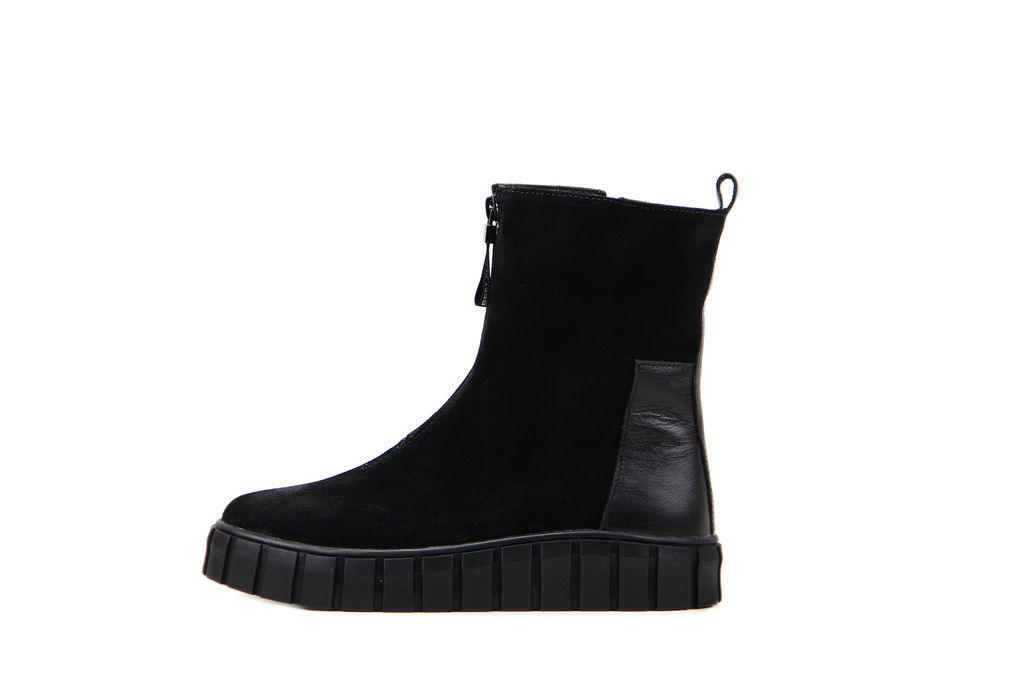 Ботинки 365.L.1918bl.black w/Шерсть