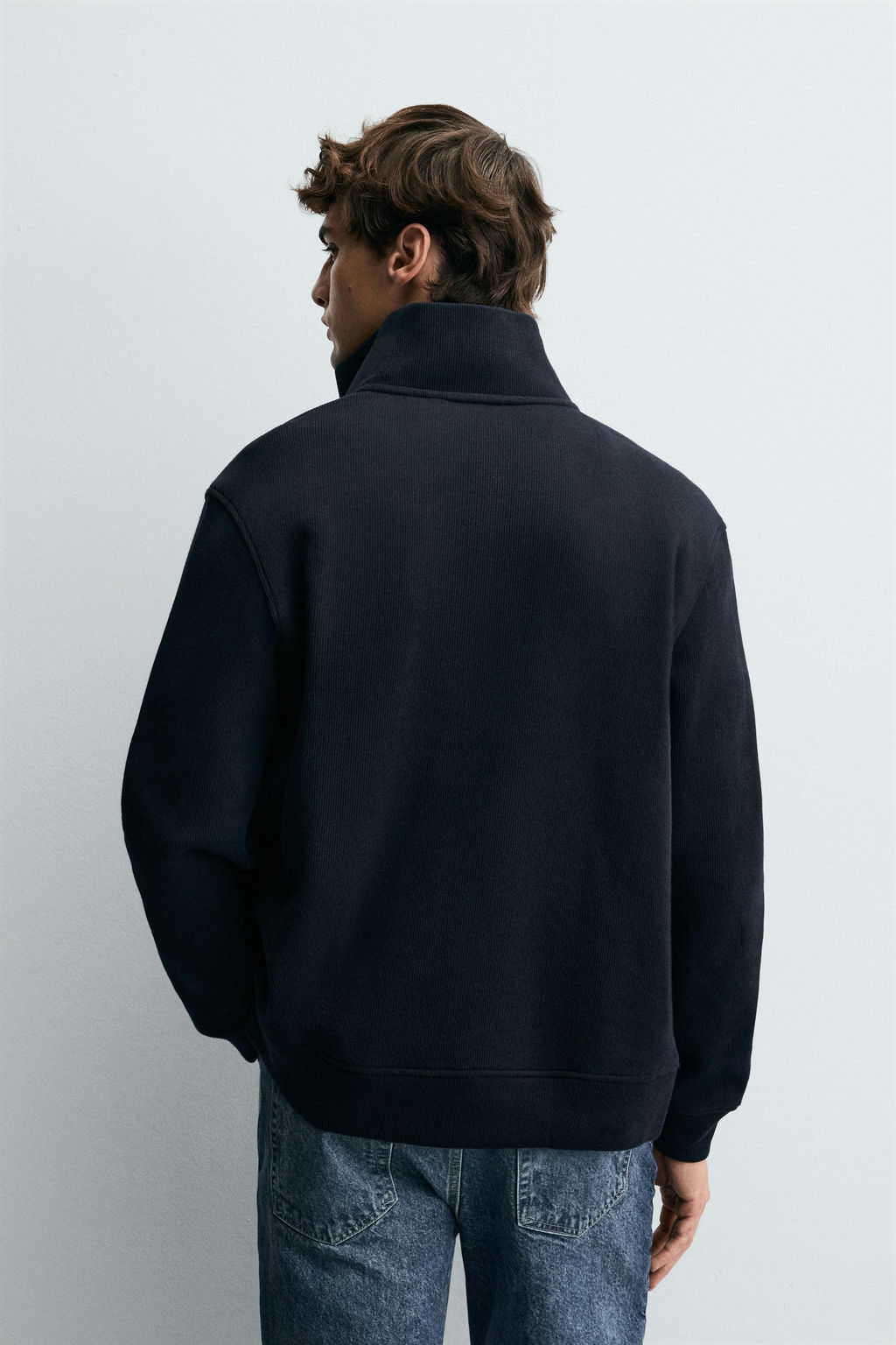 RIBBED ZIP-UP JACKET - Zara фото 3