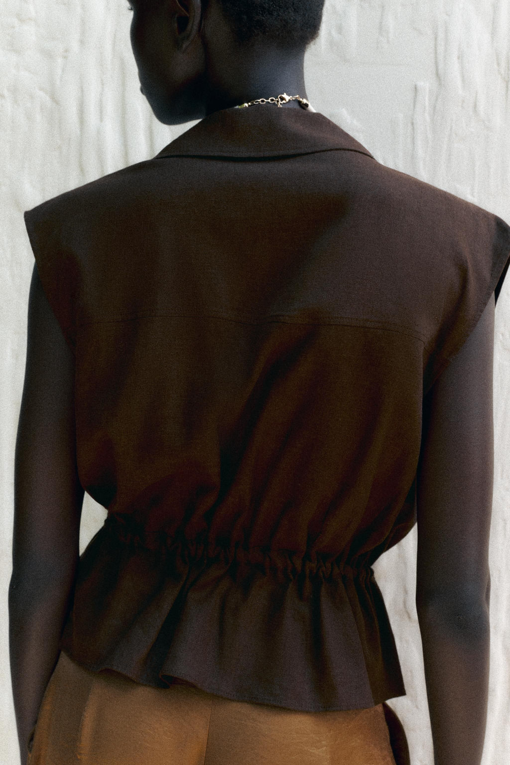 SAFARI LINEN BLEND TOP