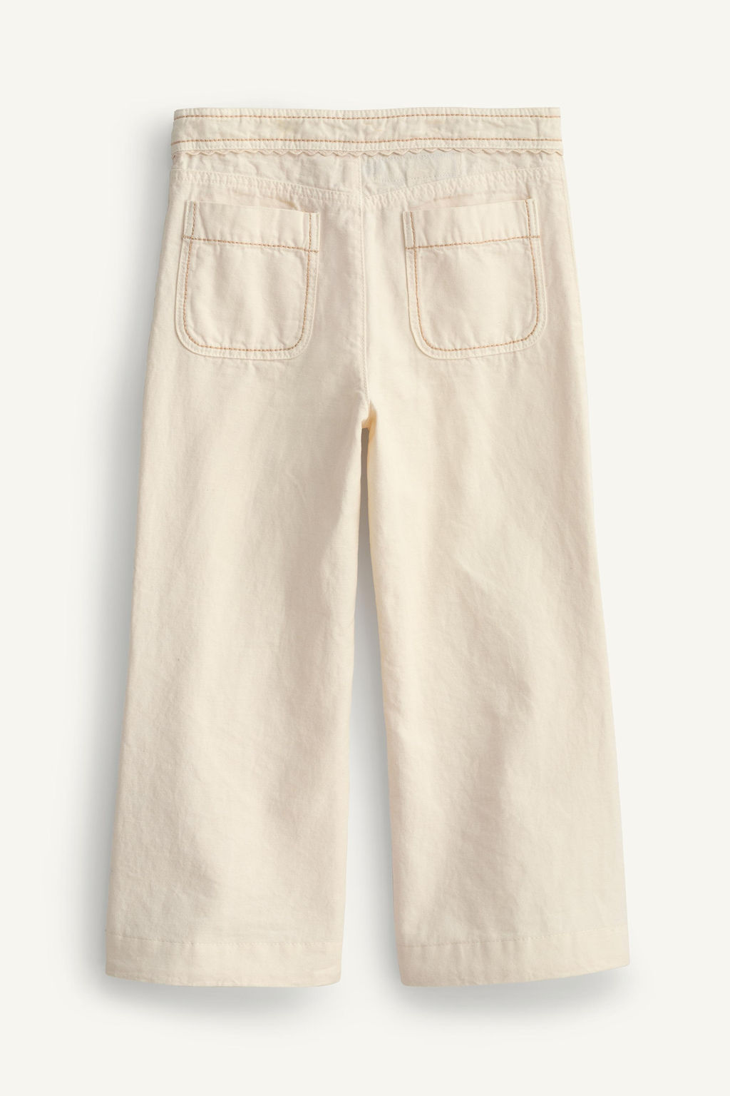 PANTAL?N FLARE PESPUNTES LIMITED EDITION / Crudo claro - Zara фото 7