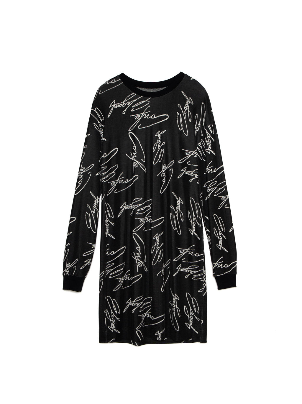 CONTE Платье с вискозой премиального качества LPL 1044 black-moon grey - Conte elegant фото 3