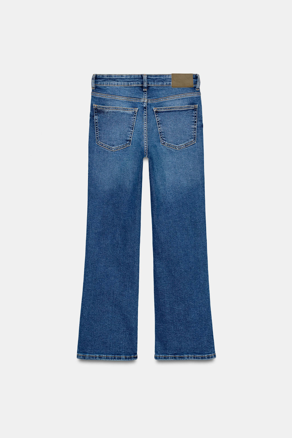 JEANS Z1975 MINI FLARE TIRO ALTO / Azul - Zara фото 10