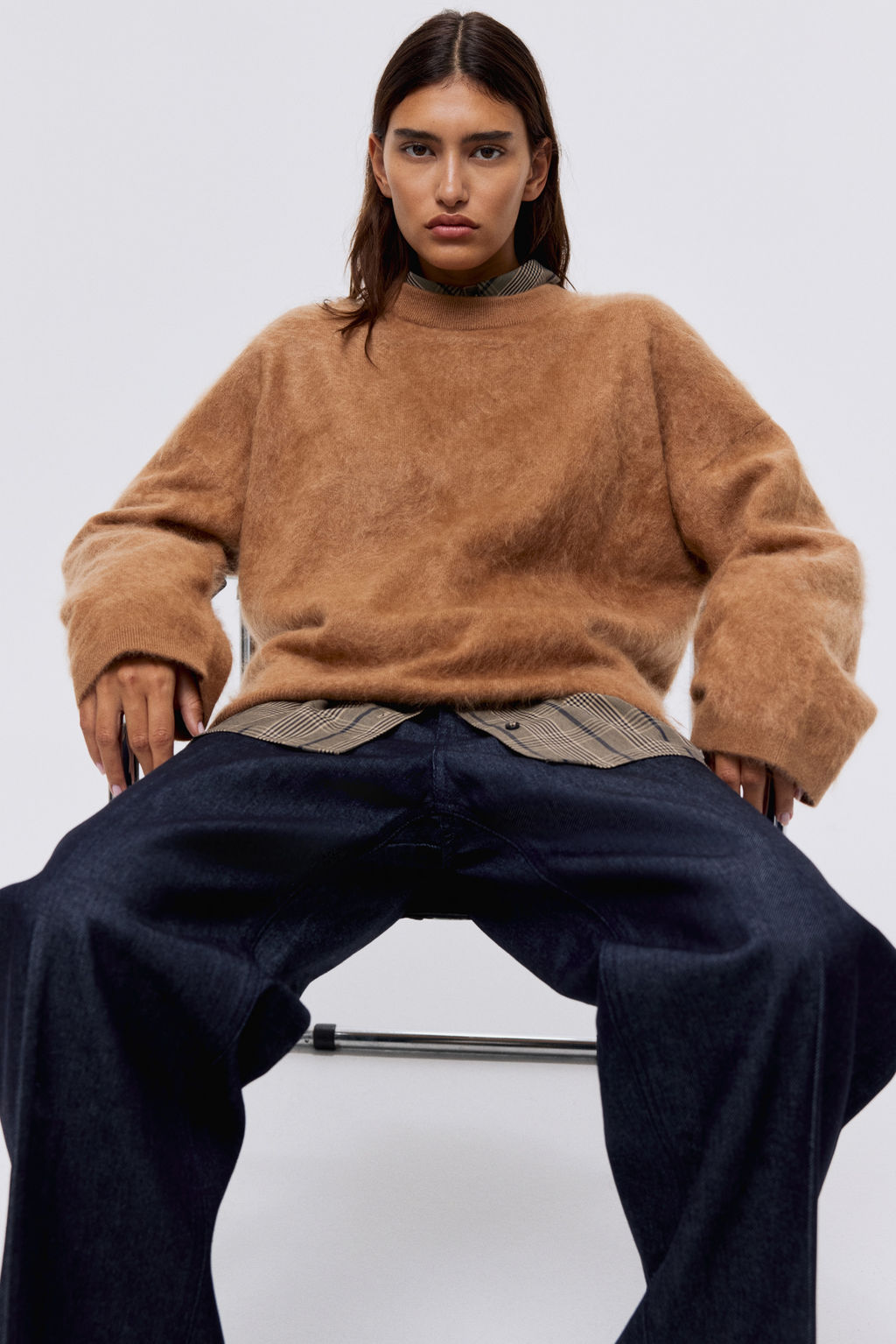 Jersey de cachemira con acabado cepillado - H&m фото 3