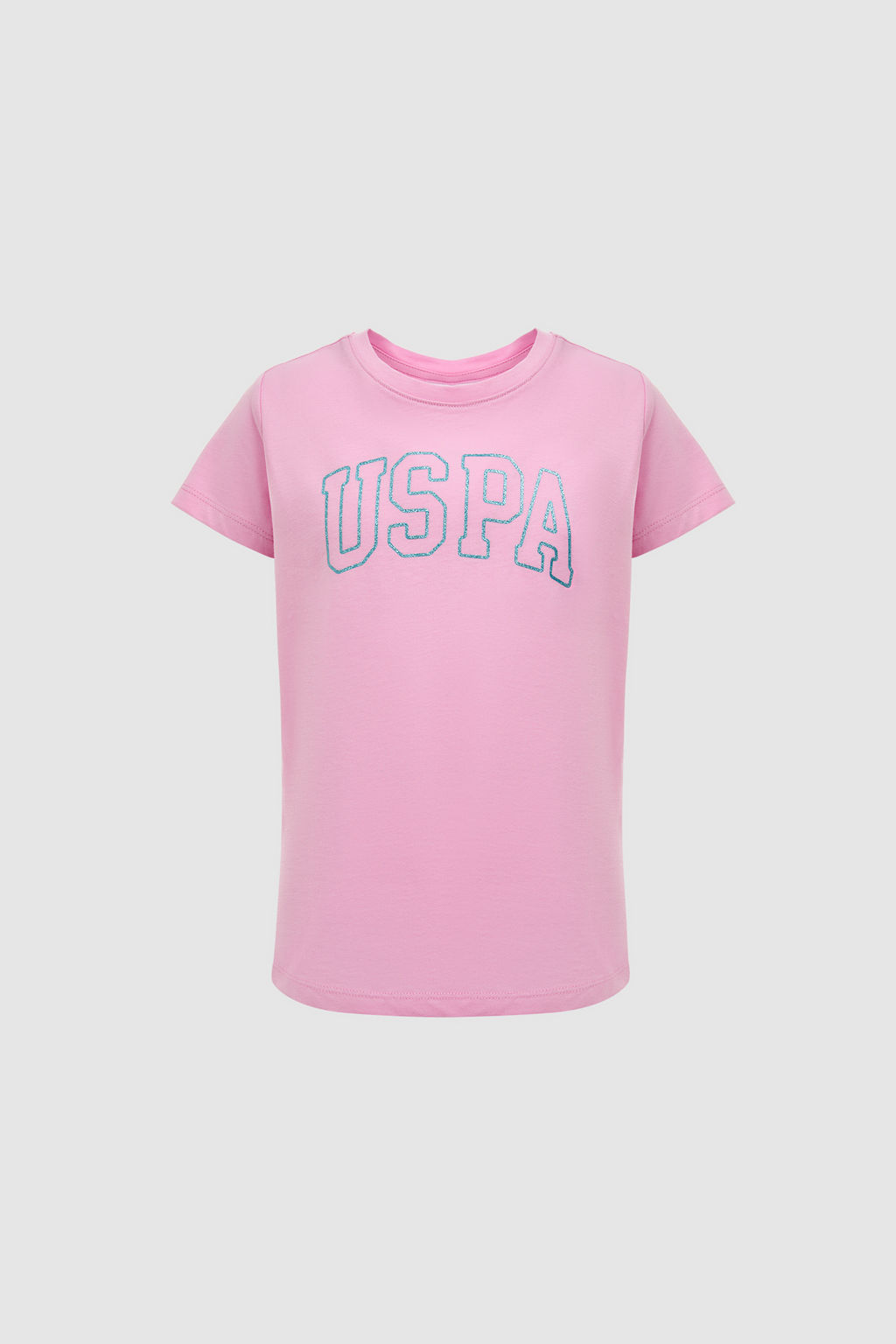 K_z _ocuk Bisiklet Yaka Pembe Basic Ti__rt - U.s. polo assn фото 6