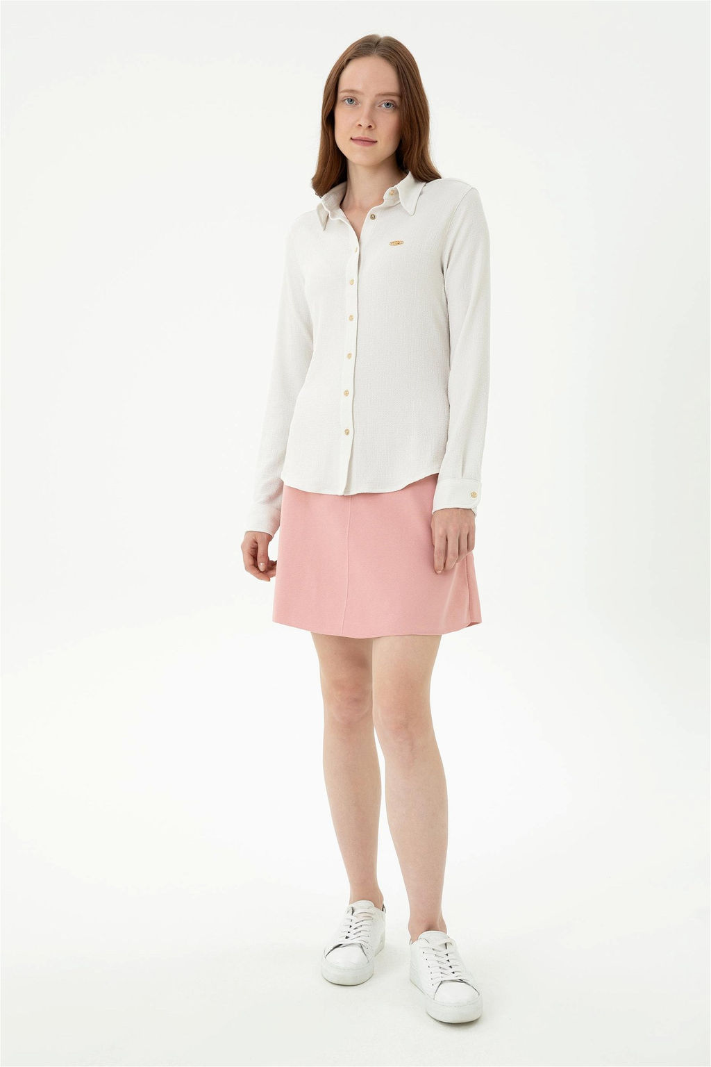 U. S. Polo Assn Женская трикотажная рубашка с камнями - U.s. polo assn фото 11