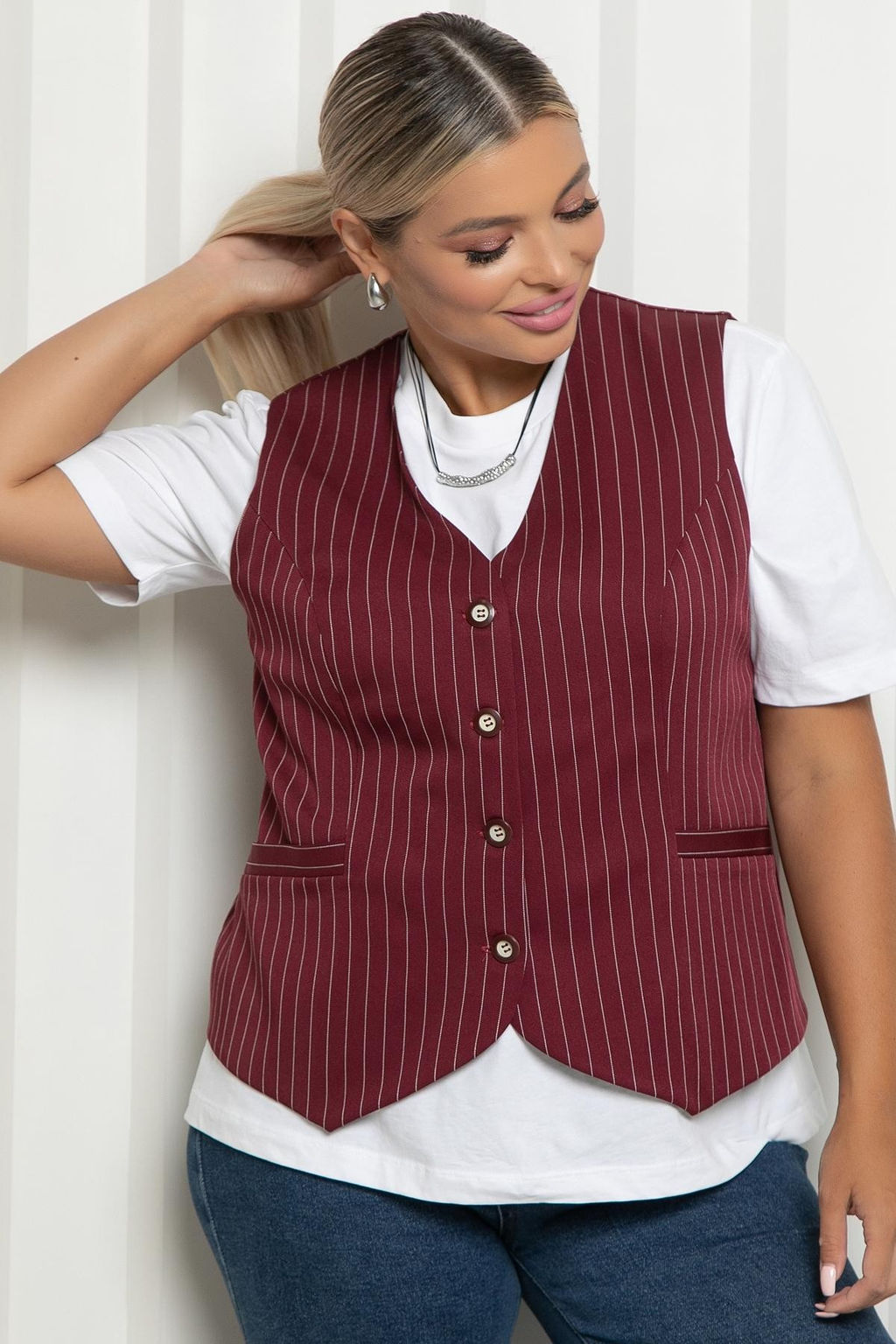 Жилет П-2228/12 - Леди Агата фото 5