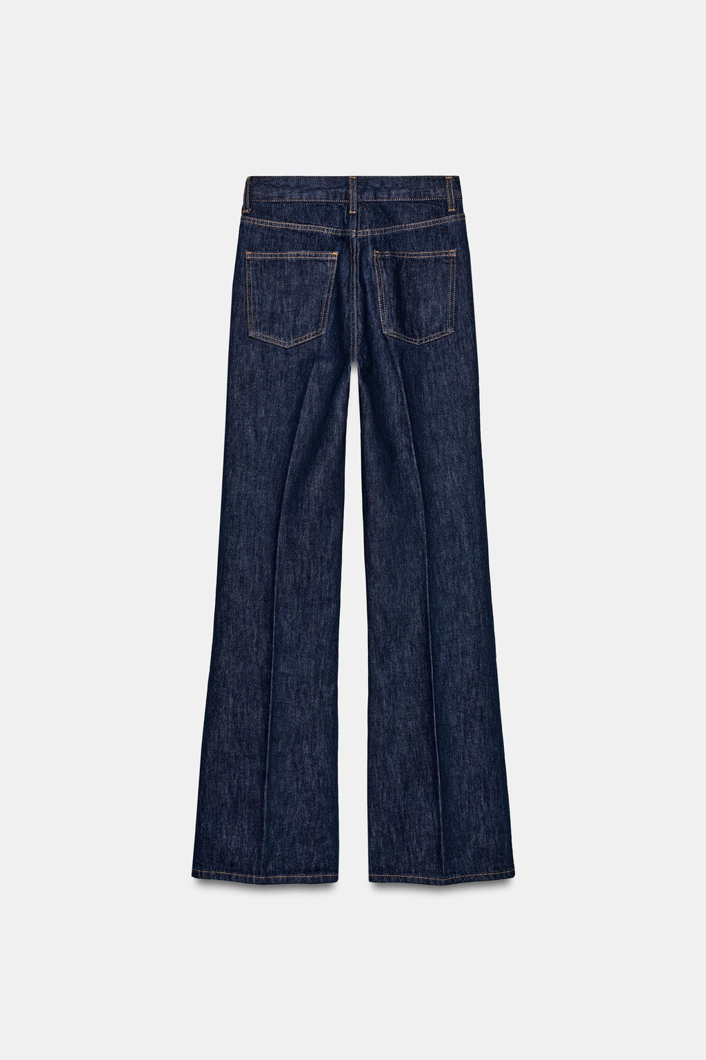 JEANS ZW COLLECTION FLARE TIRO ALTO / Azul - Zara фото 11