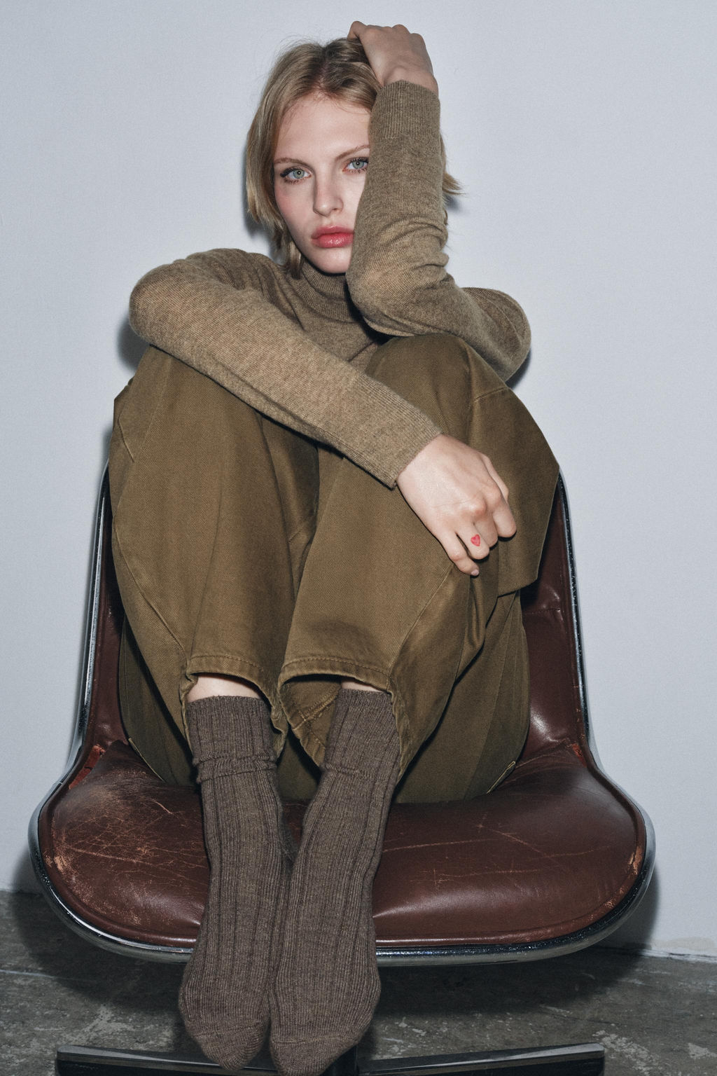 BASIC RIBBED SOCKS - Zara фото 3