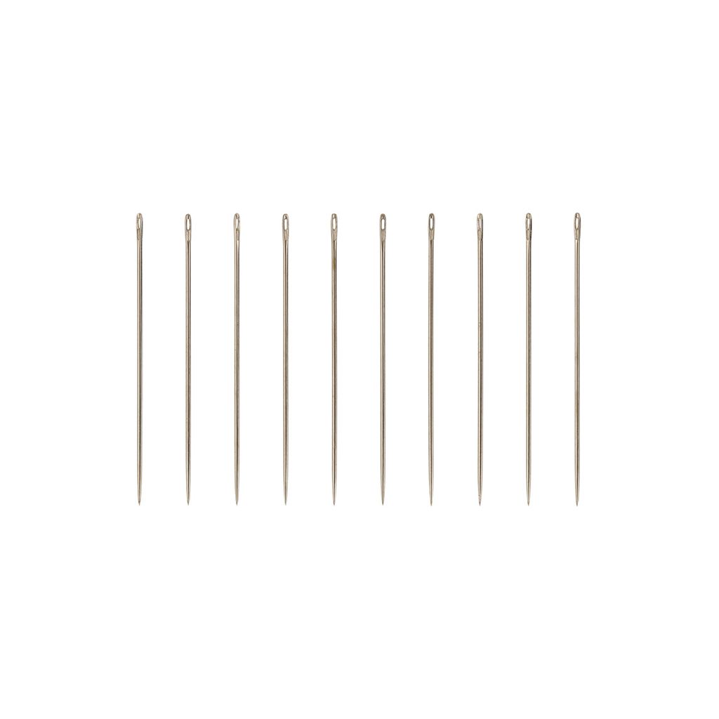 Иглы для шитья ручные Gamma NIR-03 № 3 швейные в конверте 10 шт