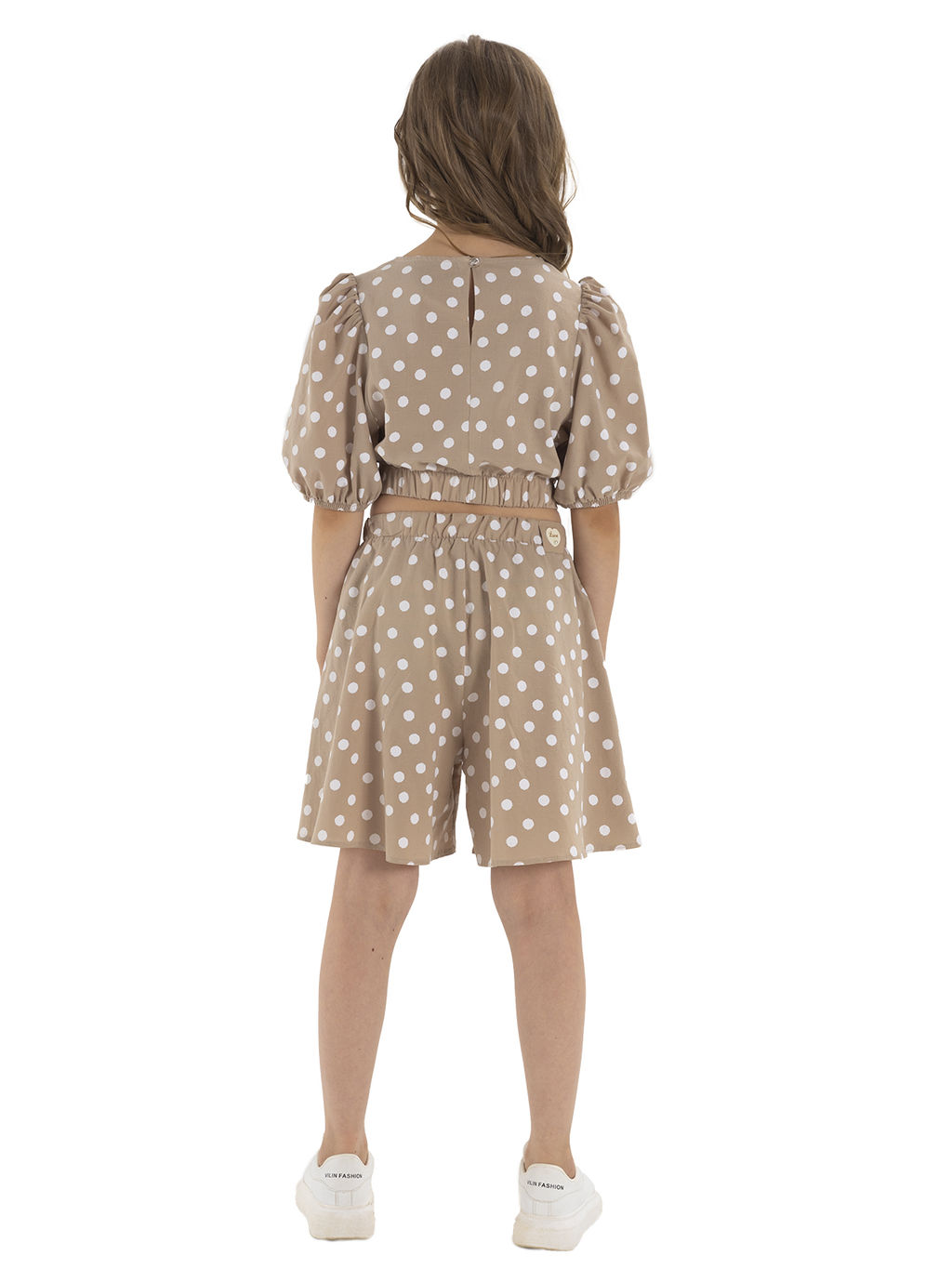 Комп.:блузка,шорты для девочки О56932 - Карамелли фото 2