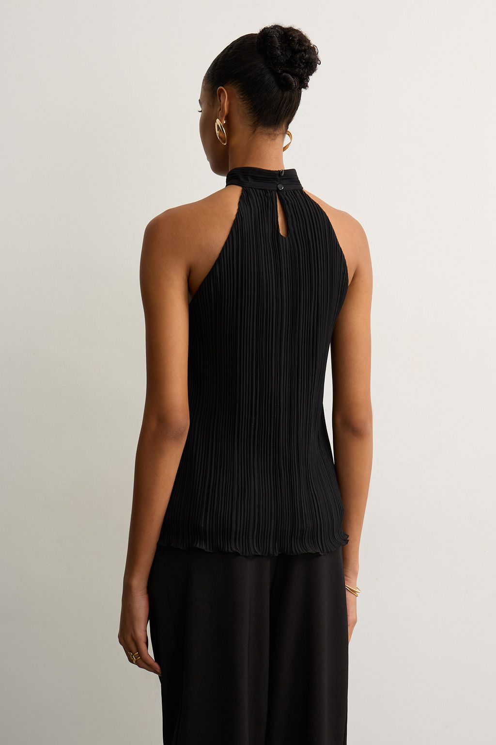 Блуза плиссе с открытыми плечами - Mollis фото 4