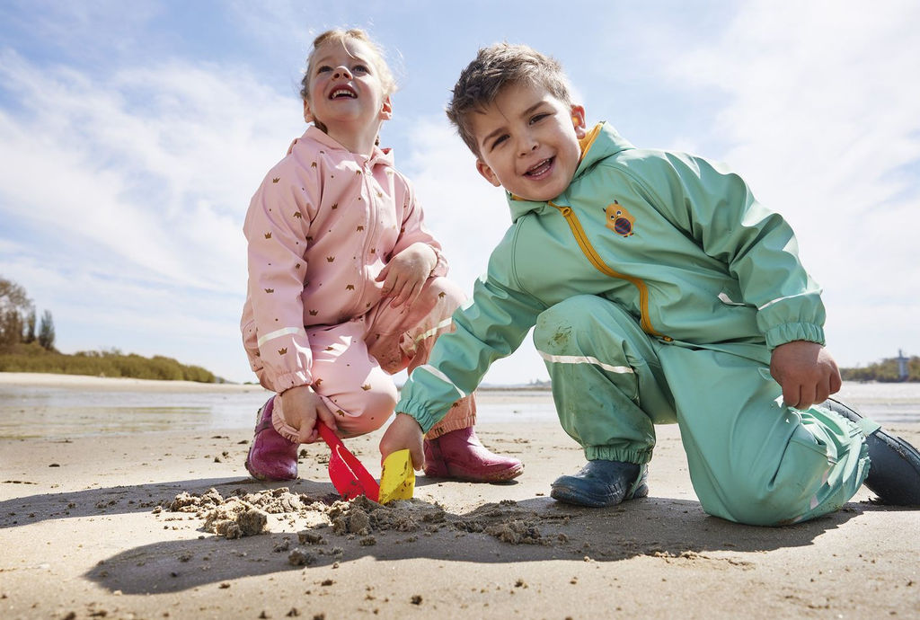 Куртка непромокаемая для мальчиков LUPILU с флисом  фото 6