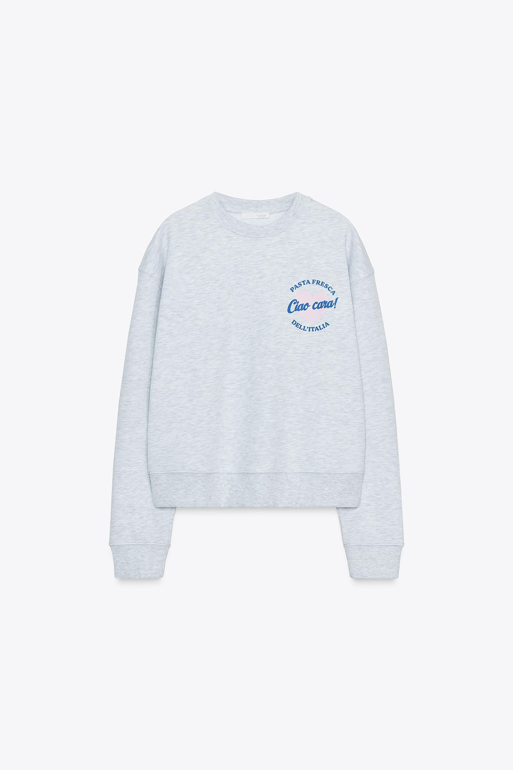 SLOGAN PRINT SWEATSHIRT - Zara фото 5