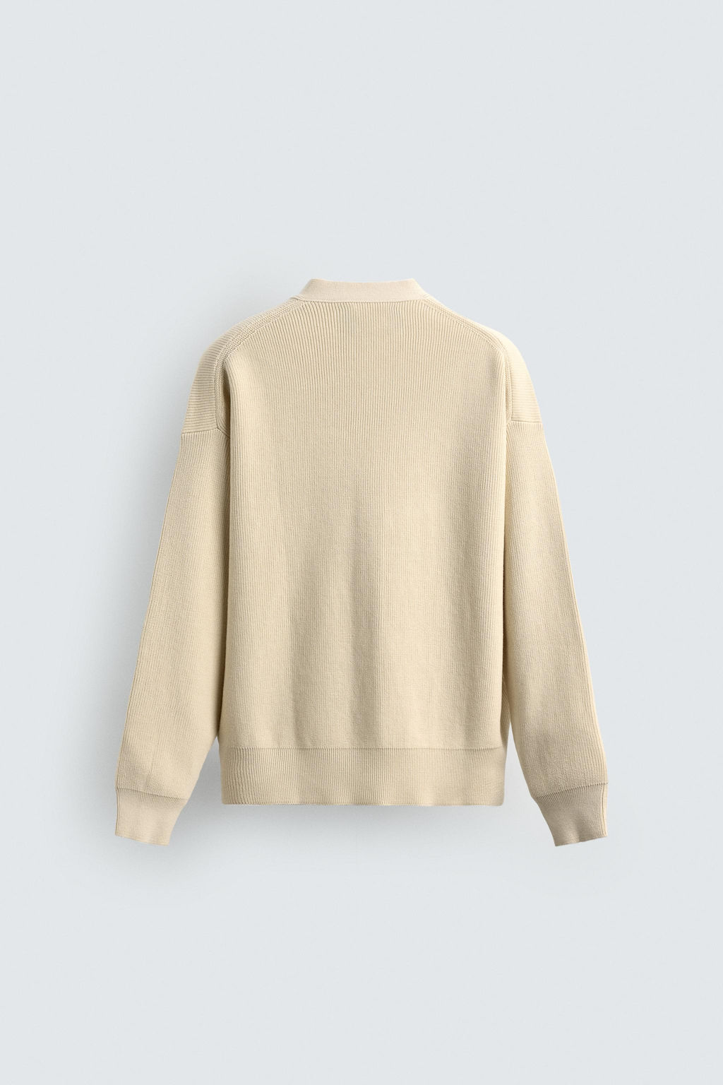 C?RDIGAN ESTRUCTURA ALGOD?N / Crudo - Zara фото 7