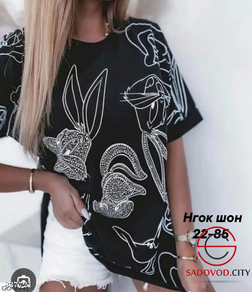 Футболка женская с рисунком - Bruno фото 7