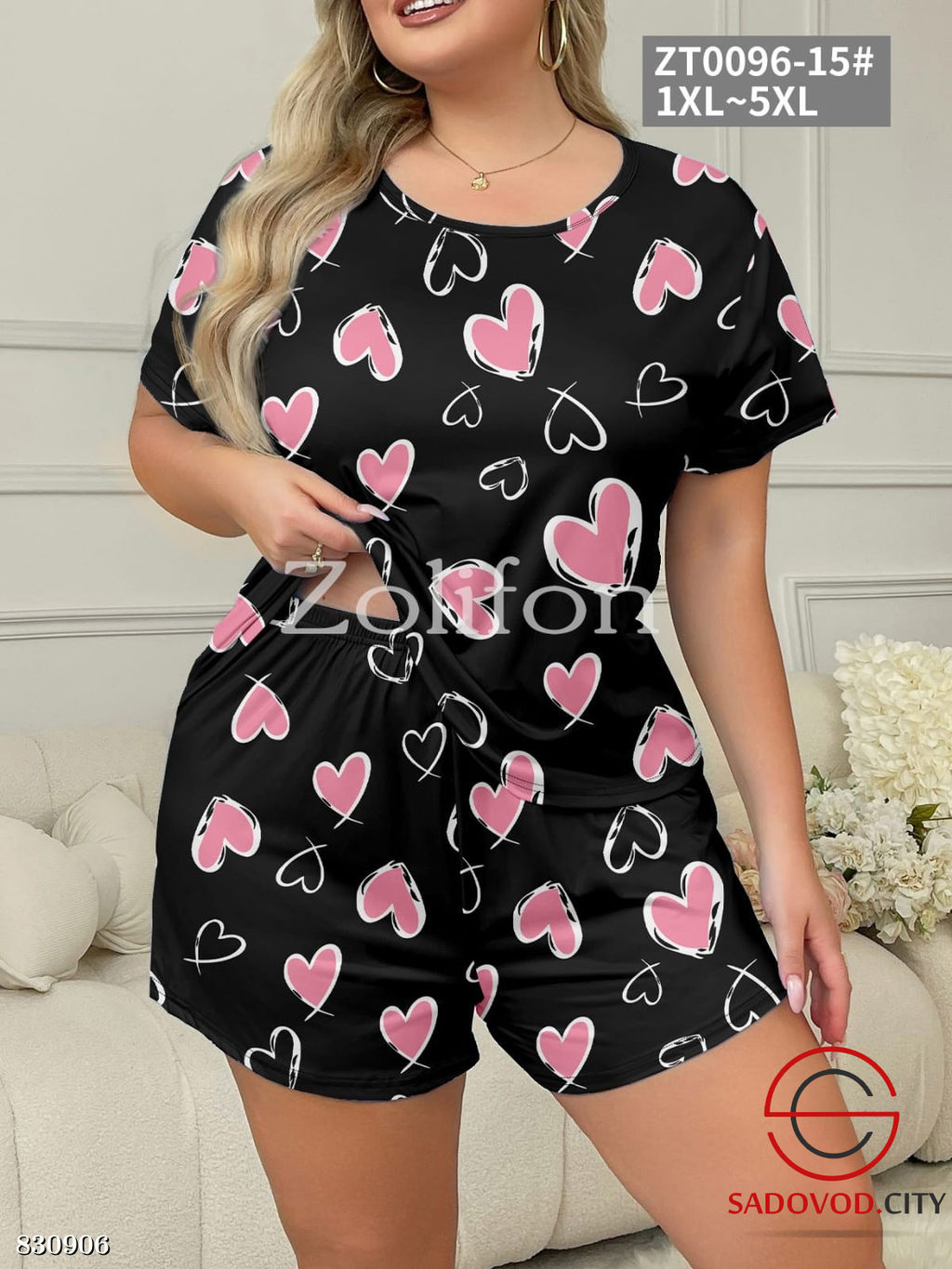 Пижама женская с принтом - Bruno фото 8