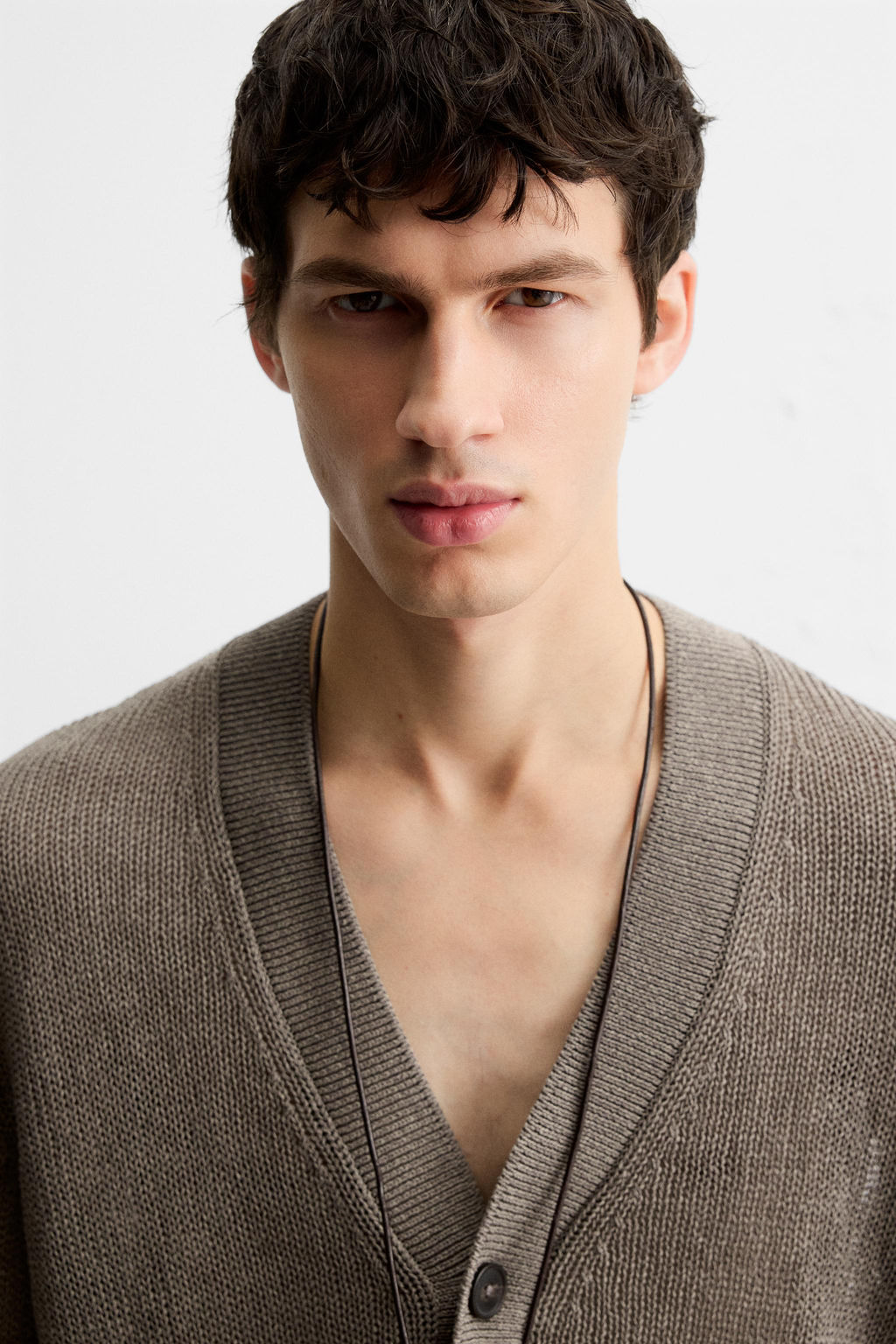 OPEN-KNIT TEXTURED CARDIGAN - Zara фото 6