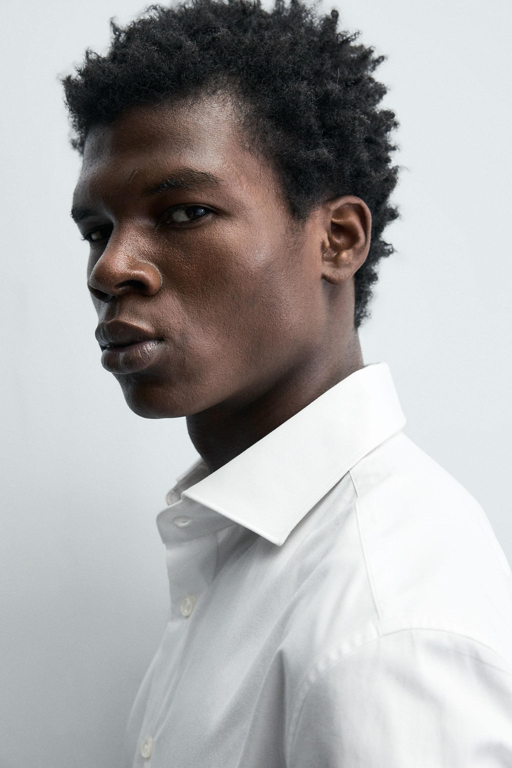 TEXTURED SHIRT WITH CUFFLINKS - Zara фото 6