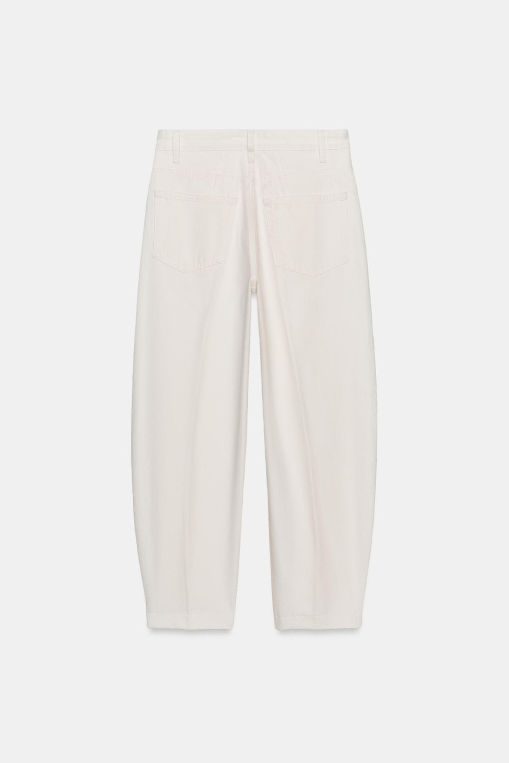 ZW COLLECTION BARREL HIGH-WAIST JEANS - Zara фото 7