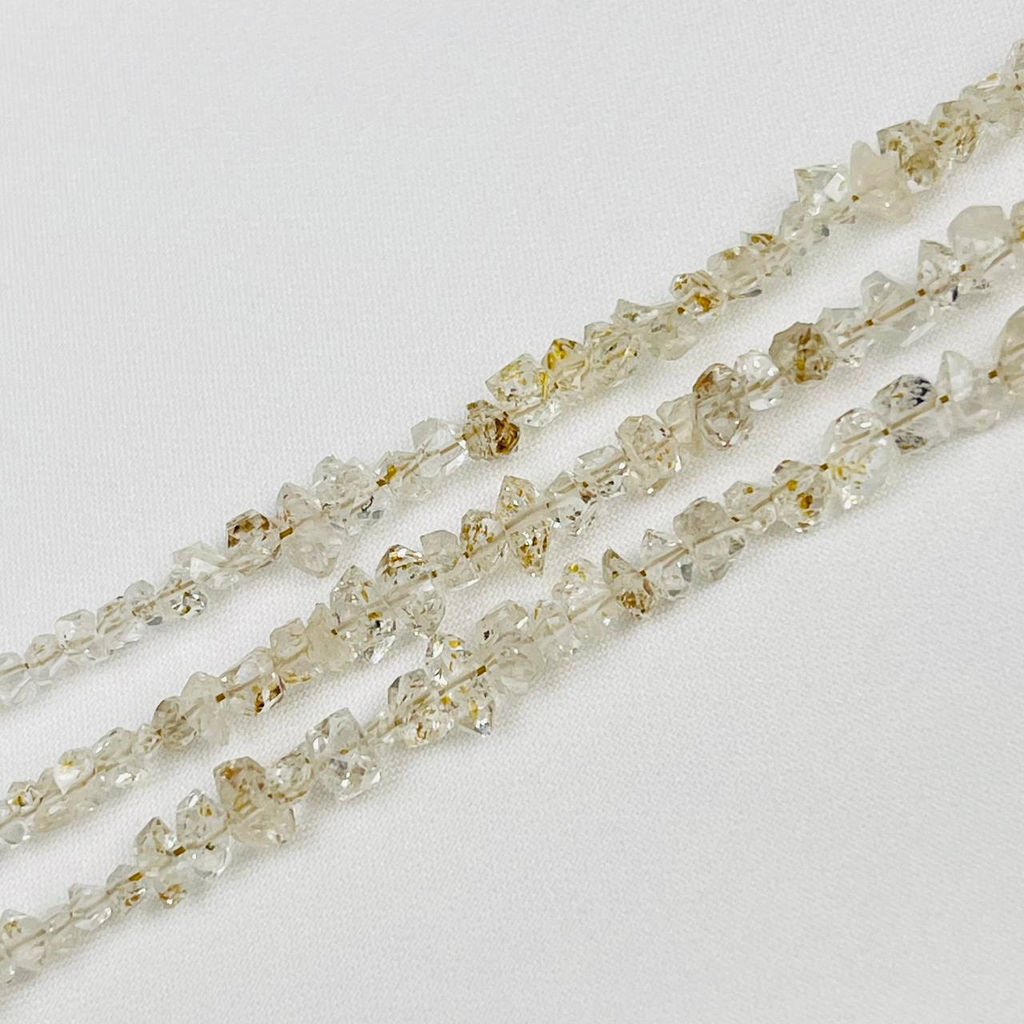 Бусины для украшений из Херкимерского Алмаза 40 см