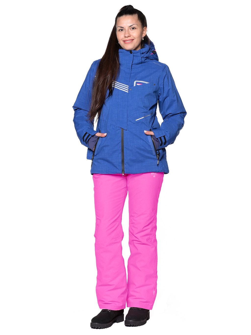 Куртка B-8666 Васильковый