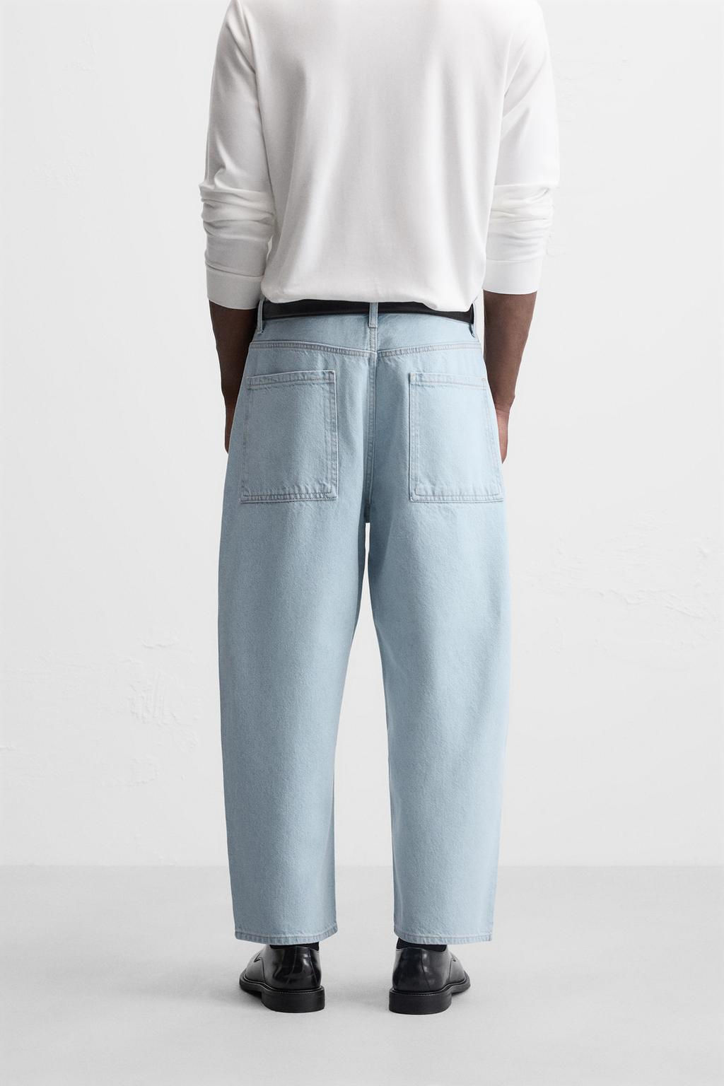 WIDE-LEG JEANS - Zara фото 13