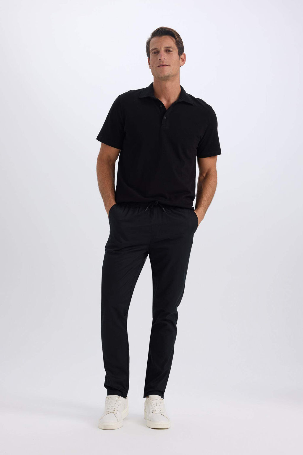 Jogger Chino Pantolon Beli Bagc?kl? Cepli Duz Paca - Defacto фото 10