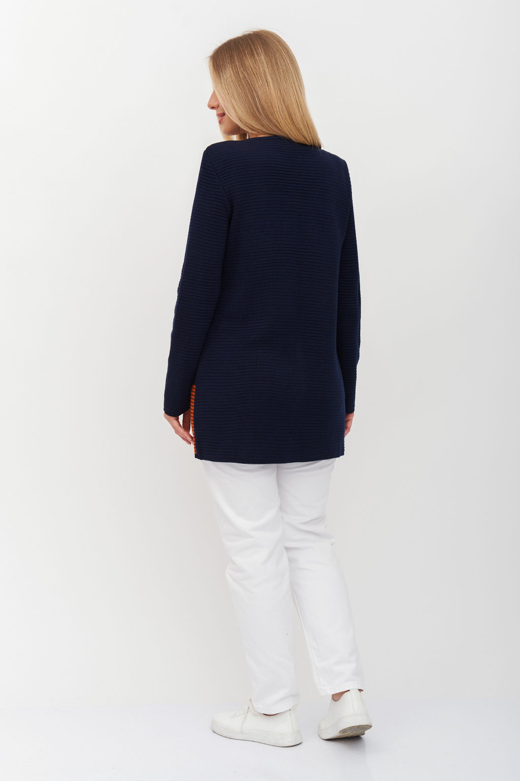 Жакет Д 2649/сине-терракотовый (2130) - Текстильная мануфактура фото 14