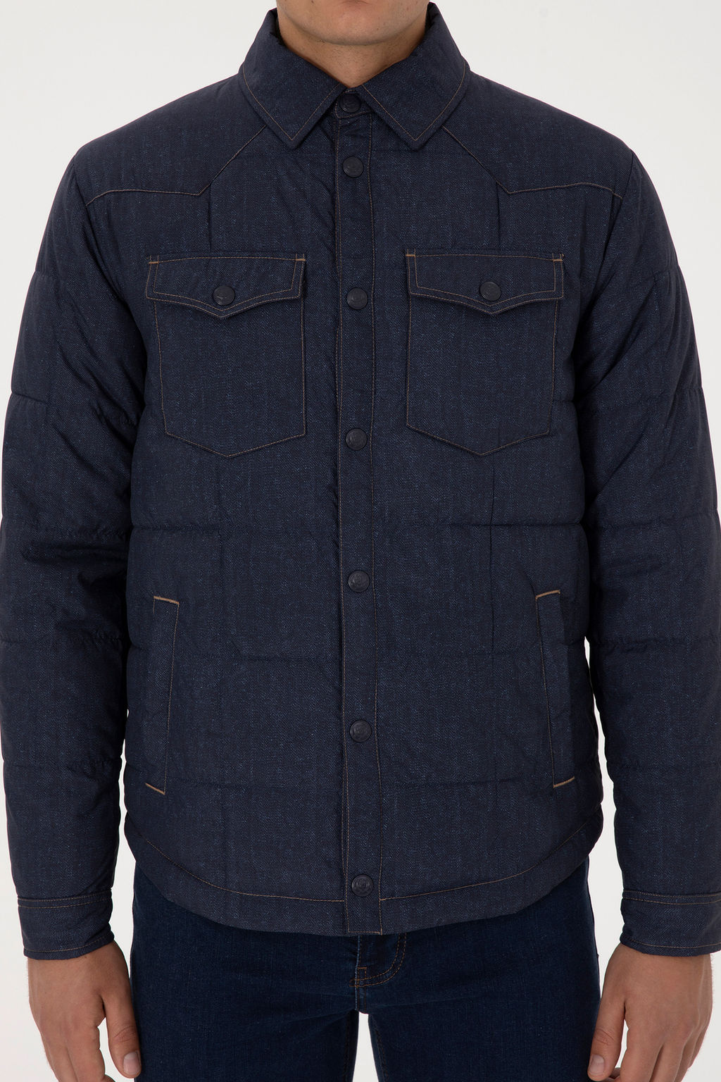 Erkek Lacivert Mont - U.s. polo assn фото 13