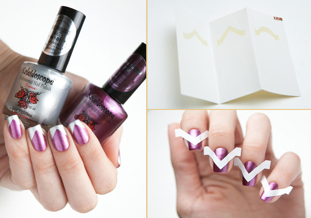 El Corazon Трафареты для фр. маникюра 120/2