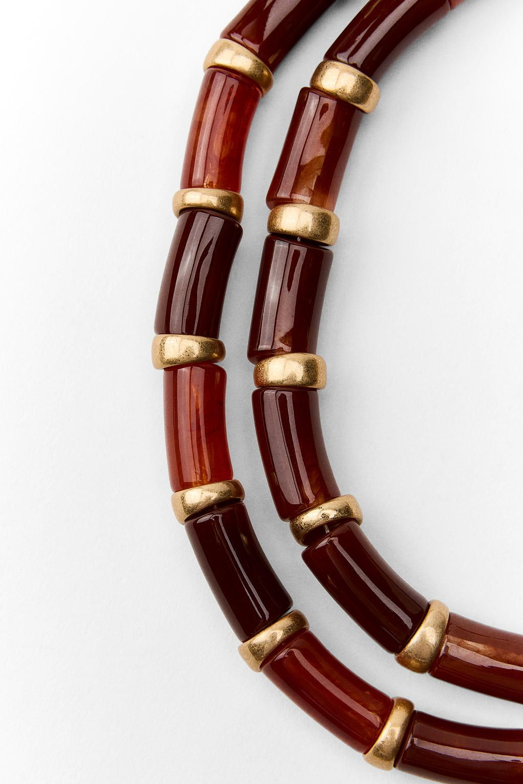 2-PACK OF CONTRAST NECKLACES - Zara фото 4