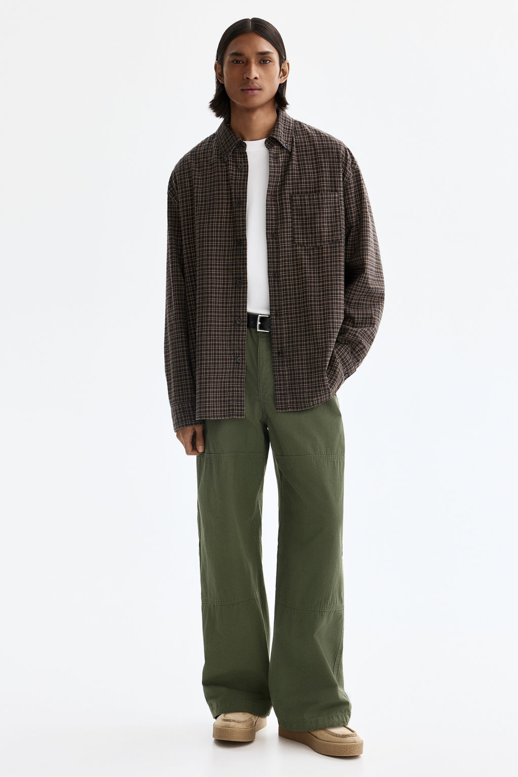 Camisa de algod?n Relaxed Fit - H&m фото 6
