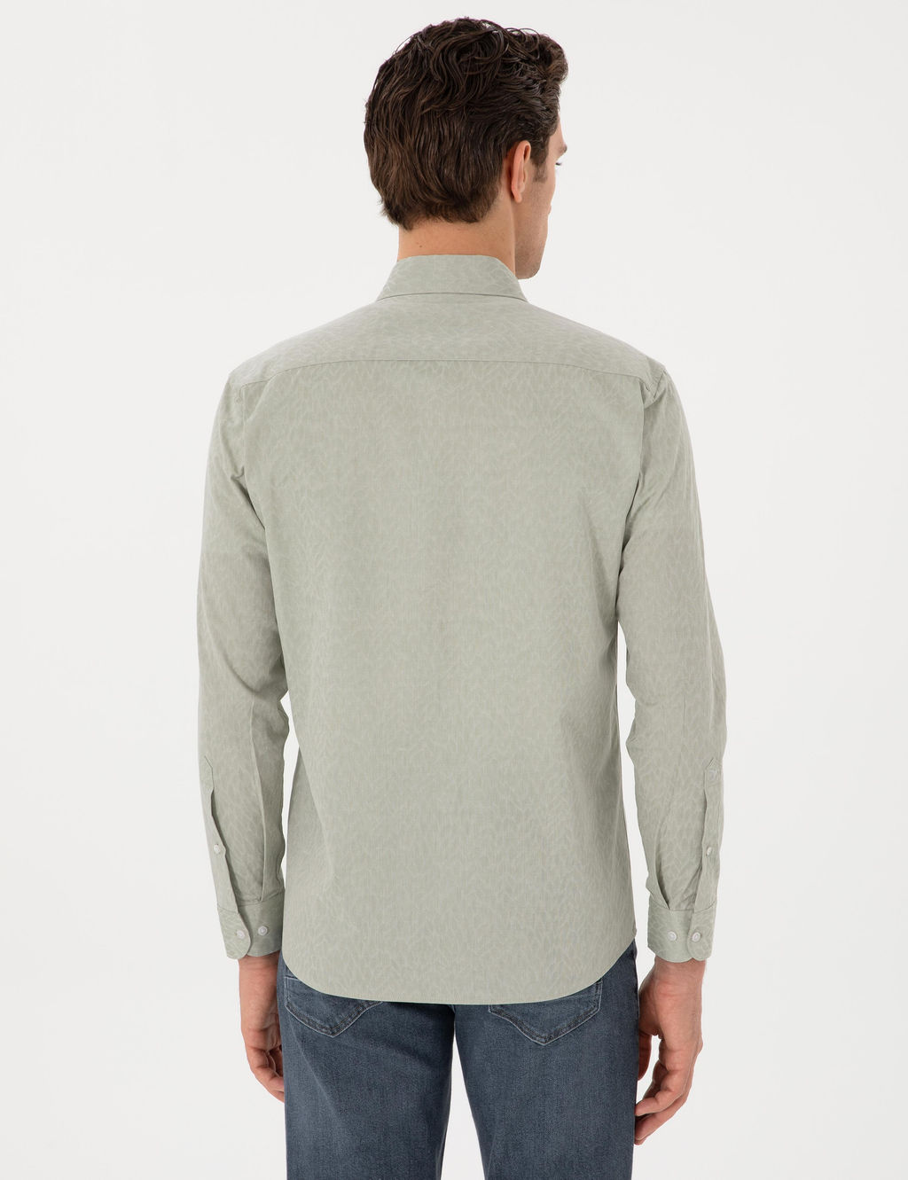 Ye_il Regular Fit Uzun Kollu G_mlek - Cacharel фото 5