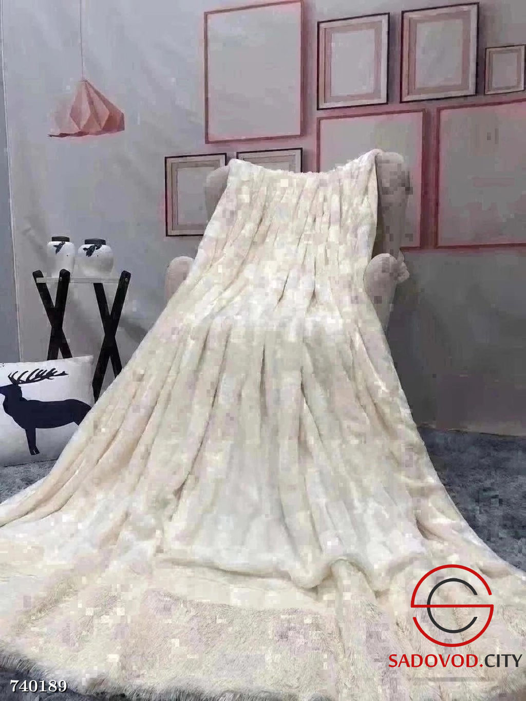 Покрывало плед на кровать